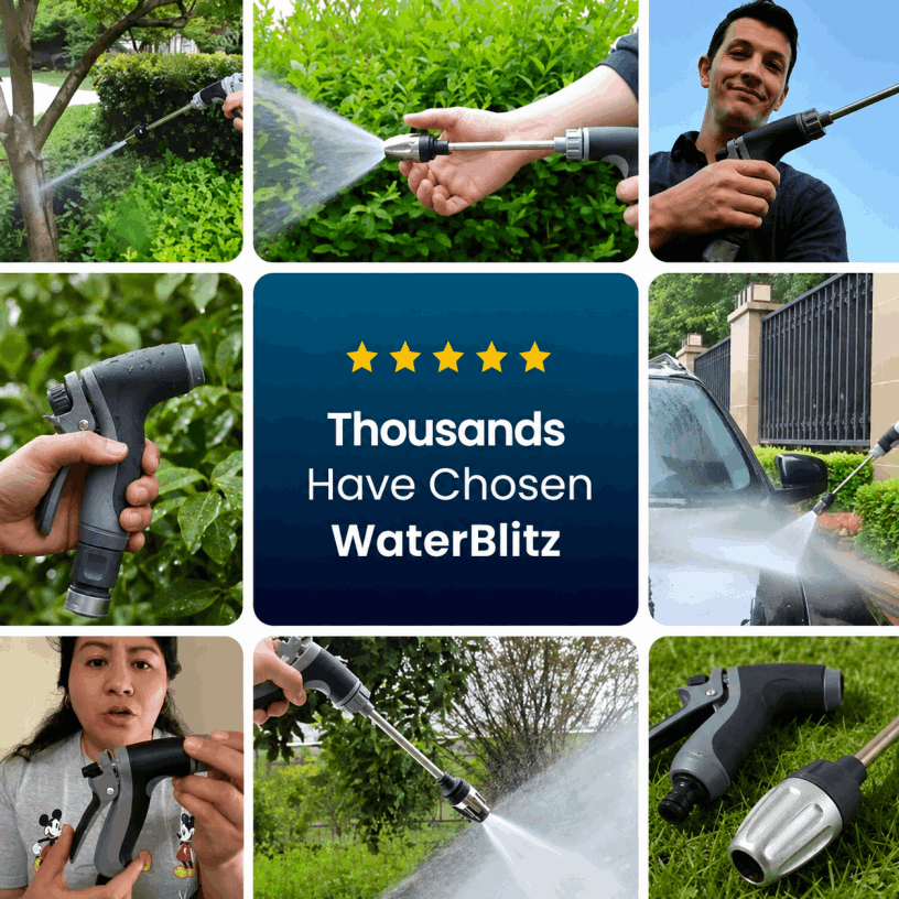 Qinux WaterBlitz Happy Customers